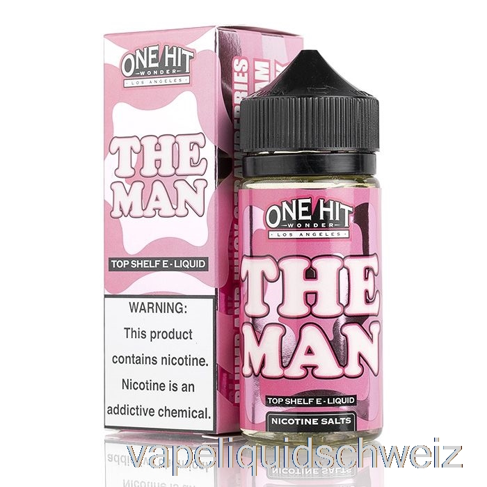 Der Mann – One Hit Wonder – 100 Ml 0 Mg Vape Liquid E-Liquid Schweiz